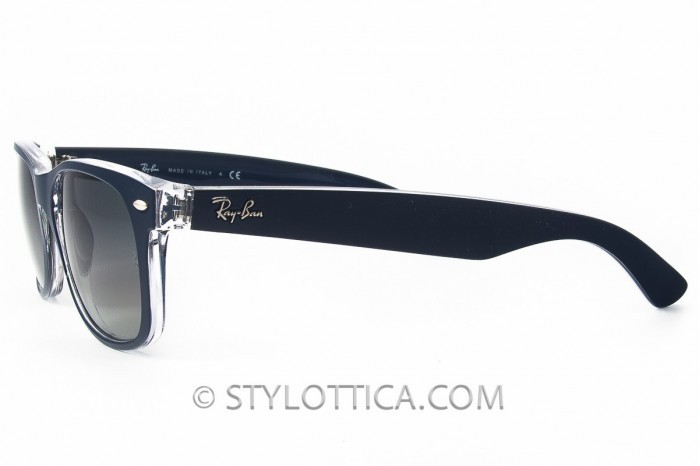 geni Måltid Traditionel RAY BAN Sunglasses New Wayfarer rb 2132 6053 71 Blue Clear wayfarer style  2020 Collection