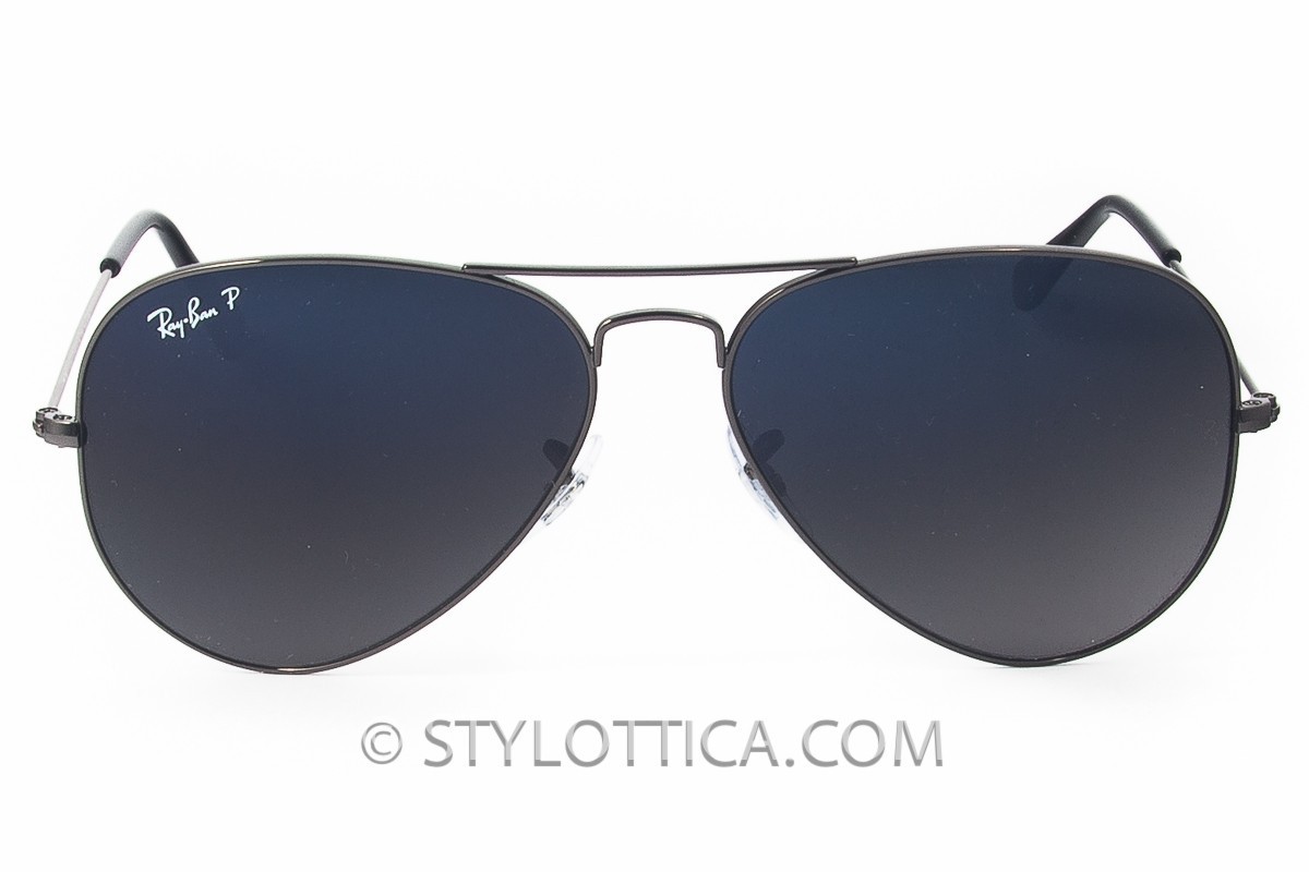 RAY BAN Sunglasses Aviator Large Metal Polarized rb 3025 004 78 Black  aviator 2020 Collection
