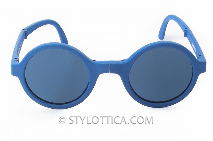 Cermin mata hitam lipat SUNPOCKET Ischia Blue Azure