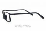Junior ITALIA INDEPENDENT 404 009 schwarze Brille - linker Stab