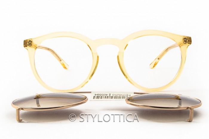 Eyeglasses with Clip on STILOTTICA Green Park 112