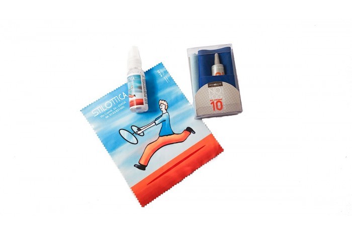 INGEN FOG-gel och antiduggduk med hygienpaket med tryckglas