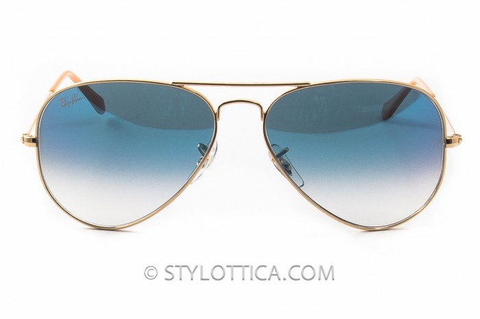 Lunettes de soleil RAY BAN RB3025 Aviator Large Metal 001 3F