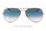 Sonnenbrille RAY BAN rb3025 aviator large metal 001 3f