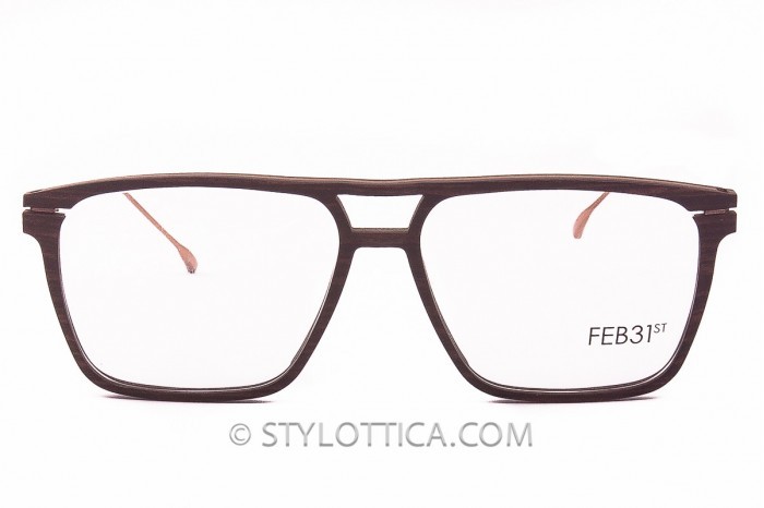 Eyeglasses FEB 31st Silvan p000079 wood and titanium
