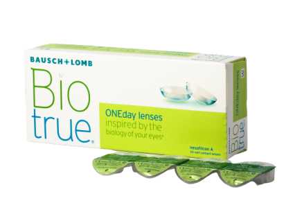 Lentilles de contact quotidiennes Bio true 30 pack BAUSCH & LOMB