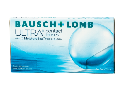 Ультра контактные линзы BAUSCH & LOMB на месяц, 6 шт. В упаковке