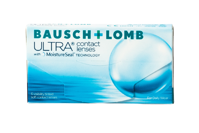 Ультра контактные линзы BAUSCH & LOMB на месяц, 6 шт. В упаковке