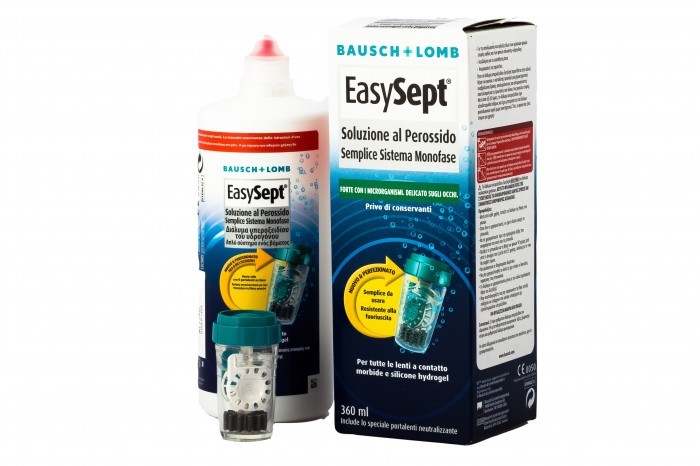 EasySept BAUSCH & LOMB contact lens peroxide solution