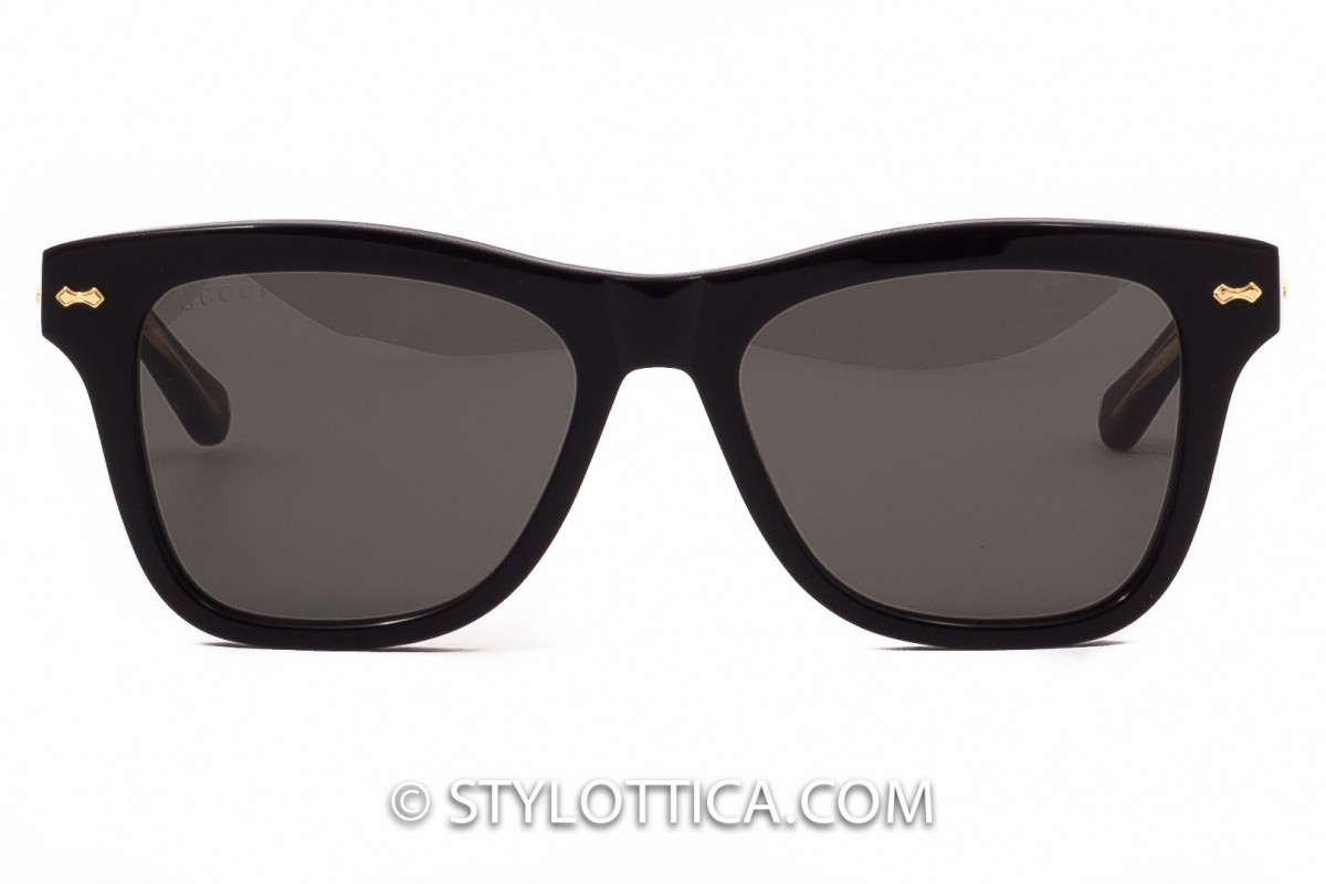 gucci logo wayfarer