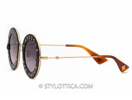 Óculos De Sol Luxury Redond Bee Homem Homem Retrô Designer De