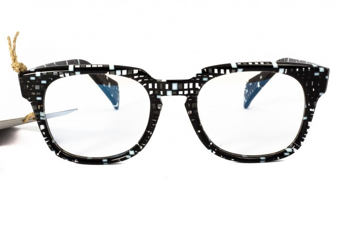 DANDY'S Socrate Pixel schwarze Brille