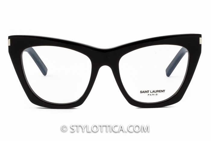 SAINT LAURENT Brille SL214 Kate Opt 001 Schwarz