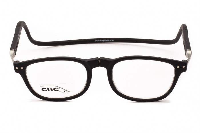 Läsglasögon med magnet CliC Flex Manhattan Black