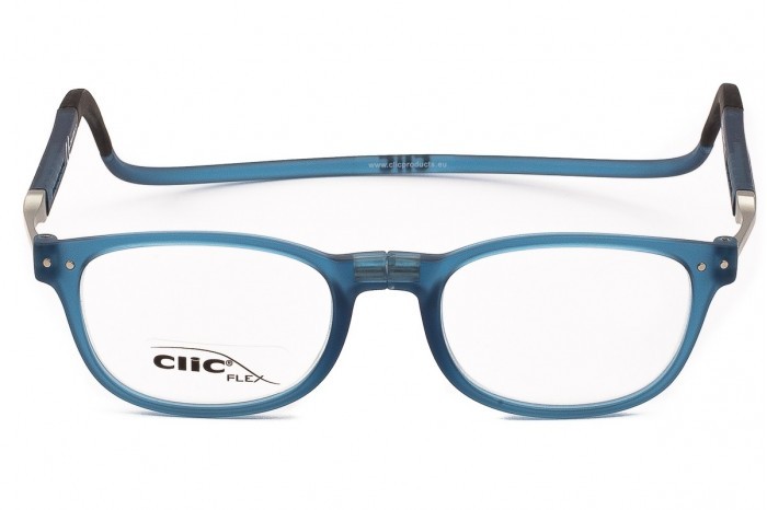 Læsebriller med magnet CliC Flex Manhattan Blue Jeans