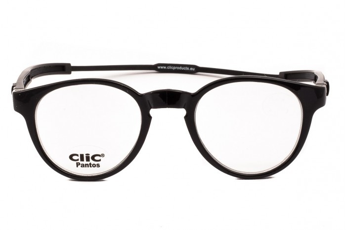 Leesbril met magneet CliC Tube Pantos Zwart