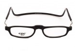Reading glasses with magnet CliC Classic Black