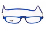 Reading glasses with magnet CliC Classic Blue