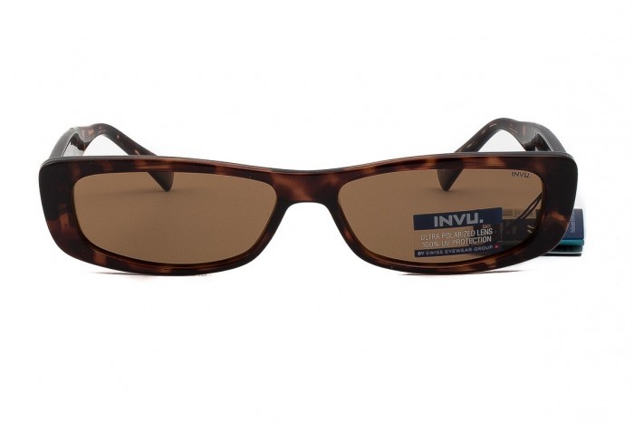 INVU T2002 B Havana solbriller