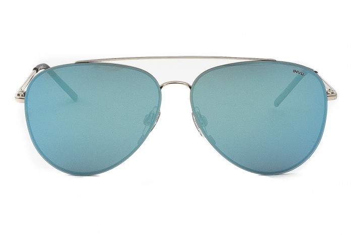 INVU P1904 B solbriller med blå spejllinser