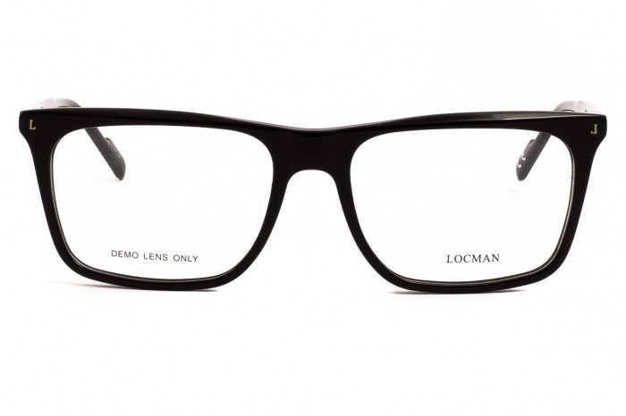 LOCMAN eyeglasses locv032 blk