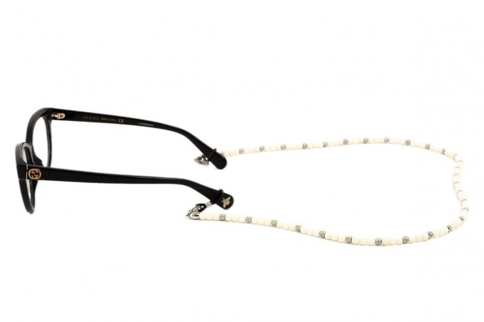MARTA GELMI Glasses chain - 3XTE Moon Stone White White necklace