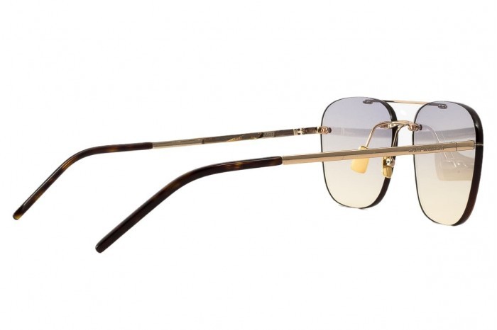 Saint Laurent rimless aviator sunglasses SL4309 col.004 gold