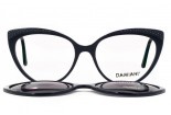 DAMIANI masst6 575 Brille mit polarisiertem Clip On