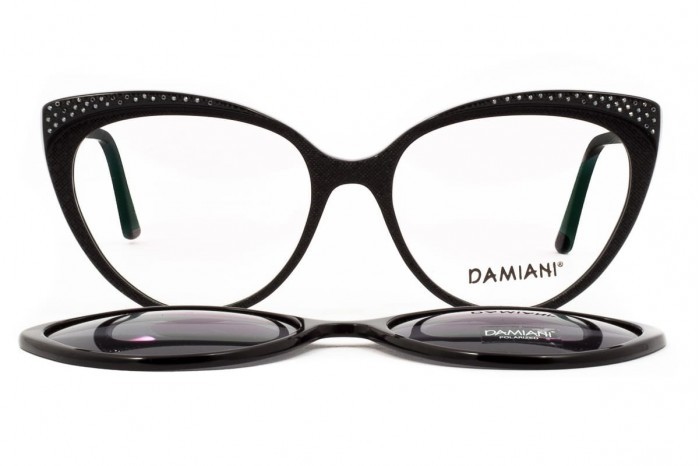 DAMIANI masst6 34 eyeglasses with polarized Clip On