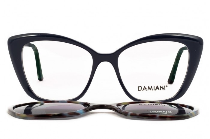 DAMIANI mas164 575 eyeglasses with polarized Clip On
