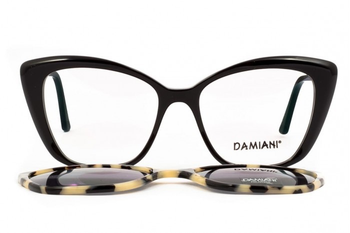 DAMIANI mas164 34 eyeglasses with polarized Clip On