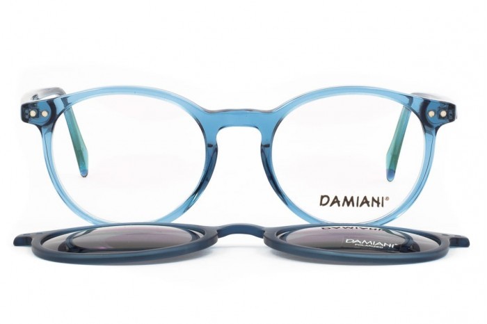 DAMIANI mas148 483 eyeglasses with polarized Clip On