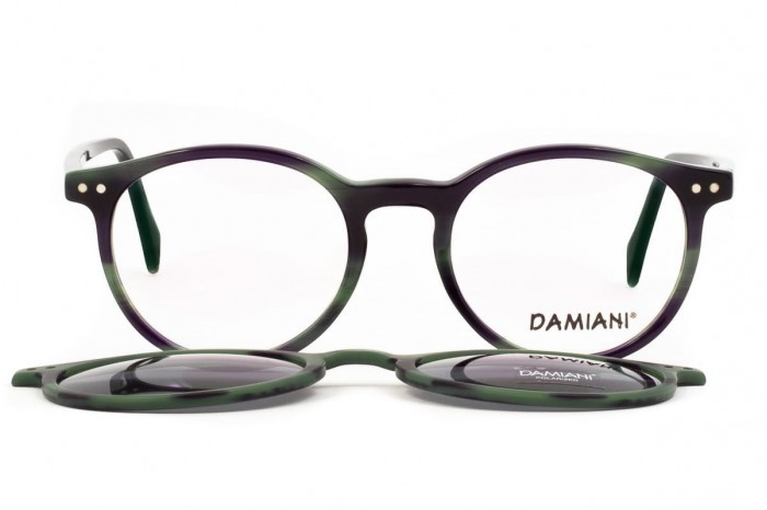 DAMIANI眼鏡 mas148 854 偏光クリップオン付き