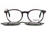 DAMIANI glasögon mas148 854 med polariserad Clip On