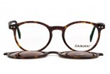 DAMIANI mas148 027 편광 클립 온 안경