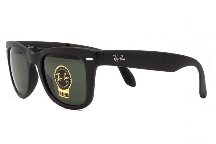 BAN Pocket gafas de sol rb 4105 Folding Wayfarer 601-S Matt negro