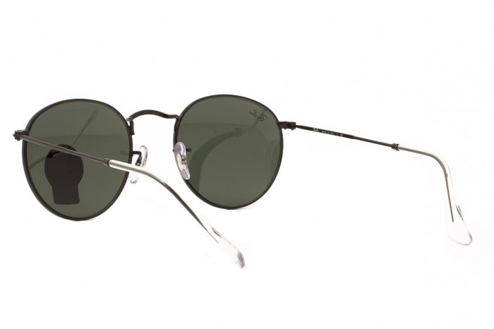 RAY BANサングラスrb3447ラウンドメタル9199/31ブラック