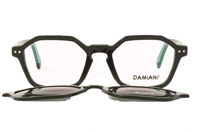 DAMIANI 116 メガネ 偏光クリップオン付き