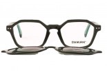 DAMIANI mas174 116 Brille mit polarisiertem Clip On