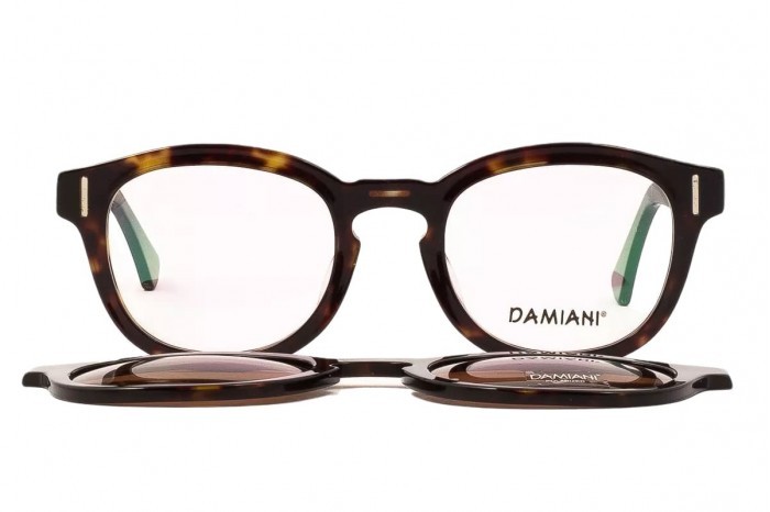 Óculos DAMIANI mas170 027 com Clip On Polarizado