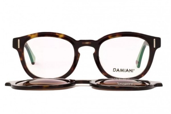 DAMIANI mas170 027 eyeglasses with Polarized Clip On
