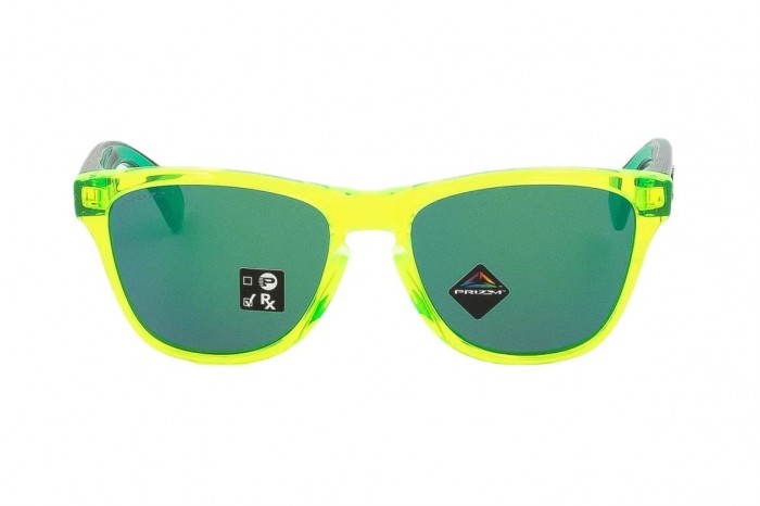 Детские солнцезащитные очки OAKLEY Frogskins XXS OJ9009-0548 Prizm