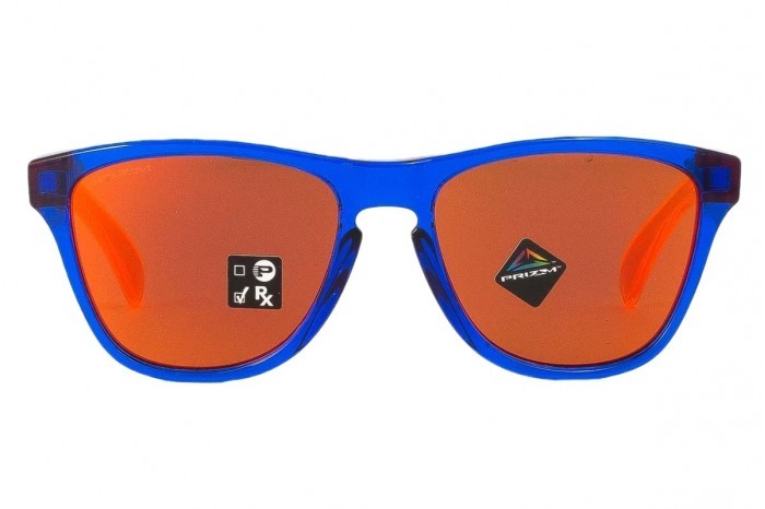 Okulary przeciwsłoneczne dla dzieci OAKLEY Frogskins XXS OJ9009-0648 Prizm