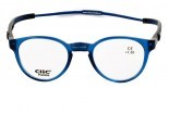 Reading glasses CliC Tube Pantos Blue