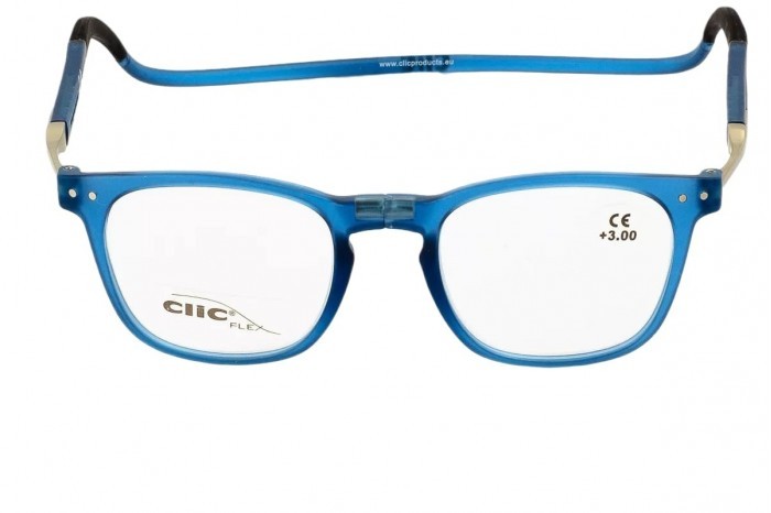Læsebriller CliC Flex Manhattan Blue Jeans