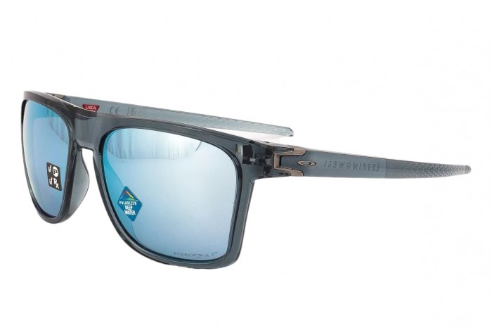 OAKLEYサングラスLeffingwellOO9100-0557ガソリンクリアプリズム偏光