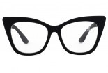 DOUBLEICE Panthera Black förmonterade läsglasögon