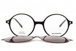 Eyeglasses MOLESKINE MO1186 00 with Clip Sole