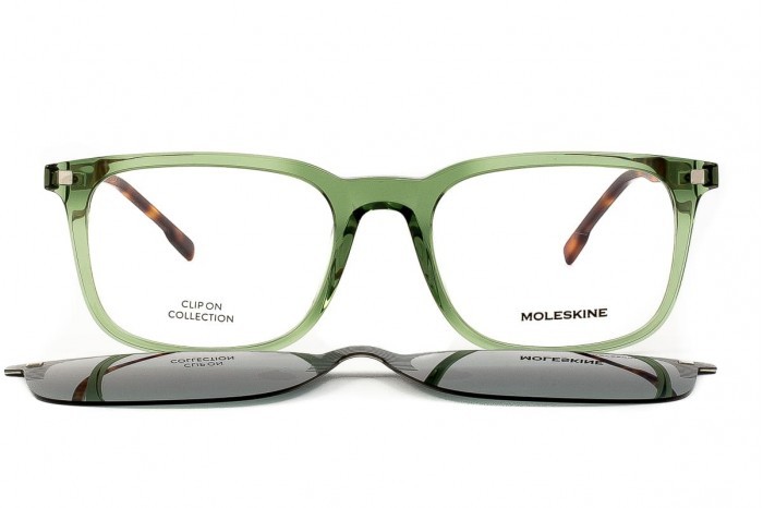 Eyeglasses MOLESKINE MO1180 90 with Clip Sole