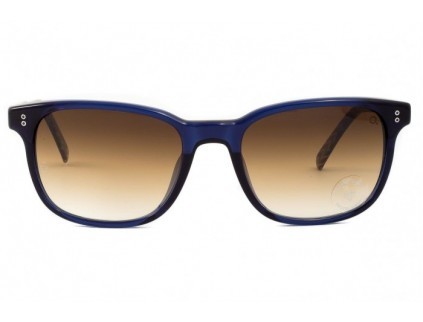 Retro Sonnenbrille Rund Metall Kunststoff braun oder schwarz Damen 165 